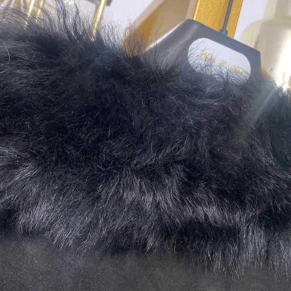 TALBOTS size 18 Toscana Shearling Coat - Picture 7 of 7